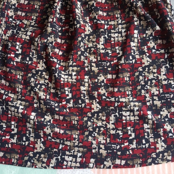 Christopher & Banks Burgundy Blouse - Picture 3 of 4